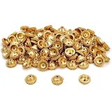 End Cap Bali Beads Gold Plated Jewelry 10mm Approx 100