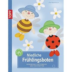 Niedliche Fr�hlingsboten: Farbenfrohe Fensterbilder und Fensterketten