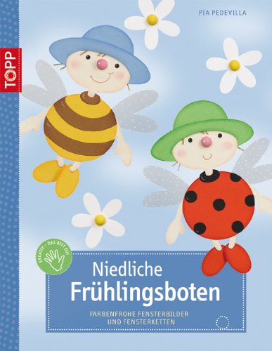 Frech Niedliche Fr&uuml;hlingsboten: Farbenfrohe Fensterbilder und Fensterketten