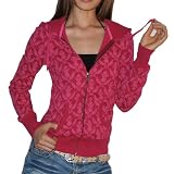Womens FOX RACING Sports Hoodie Jacket Sweatshirt - Large
