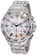 Nautica Men's Metal N20503G Silver Sterling Silver Analog Quartz Watch with Silver Dial