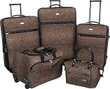 518thqSgj3L._SL160_ - American Flyer Leopard Collection Expandable 5-Piece Luggage Set - expandable-luggage-daily-specials
