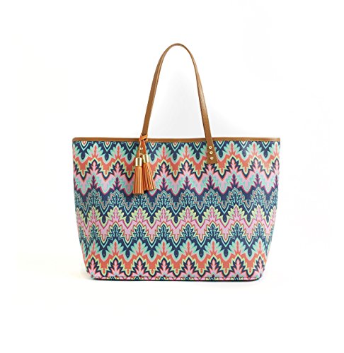 cinda b. Luxe Large London Tote, Calypso, One Size