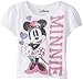 Disney Girls' Minnie Classic Cap-Sleeve T-Shirt