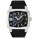 Diesel Men's Black Leather Watch #DZ1131
