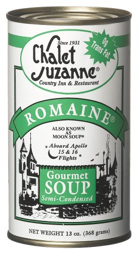 Chalet Suzanne Romaine Soup Semi-condensed, 13-Ounce Cans (Pack of 6) by Chalet Suzanne