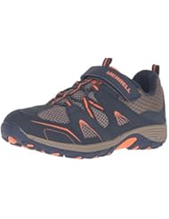 Shoes: Merrell Boys Trail Chaser Hiking Shoe (Little Kid), Navy/Taupe, 13.5 M US Little Kid - Merrell