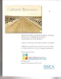 Archaeological And Historical Studies Along U.S. 70 Between Roswell and Portales, New Mexico; Volume I-Introduction and Native American Occupation