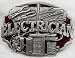Electrician  Enamel Pewter Buckle,  ( Occupation Buckle )