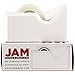 JAM PAPER Colorful Desk Tape Dispensers - White - Sold Individually