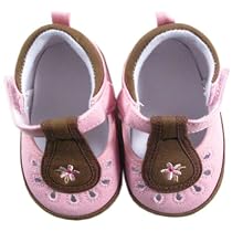 Luvable Friends Girl's Cut-Out Shoe for Baby, Flower, 12-18 Months
From Luvable Friends
