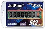 Transcend JM367D643A-5L Jet Ram Arbeitsspeicher 512MB DDR 400 DIMM CL 3