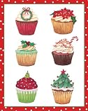 Christmas Cupcake Boxed Christmas Cards