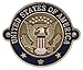 Great Seal of the United States of America - Hiking Stick Medallion
