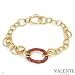 VALENTE Made in Italy Attractive Bracelet With 1.03ctw Genuine Sapphires Beautifully Designed in 18K Yellow Gold. Total item weight 21.2g Length 8in - Certificate Available.