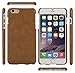 iPhone 6S Plus Case, AceAbove iPhone 6S Plus Slim case [Saddle Brown] - Premium PU Leather Cover [Low Profile] for Apple iPhone 6 Plus (2014) / iPhone 6S Plus (2015)