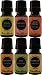 FRUIT 100% Pure Essential Oil 6 Set- (Grapefruit, Lemon, Lime, Lemongrass, Sweet Orange & Tangerine)- 6/ 10 ml