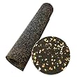 Rubber-Cal Elephant Bark Rubber Flooring - 3/8 inch x 4ft Wide Floor Mats - Candy Corn