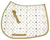 Equine Couture Monte Carlo All Purpose Pad - White