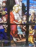 Religious ~ Jesus at Christmas ~ Vintage Art Poster