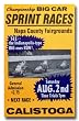 1975 Calistoga Sprint Car Racing Poster Print