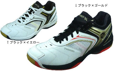 YONEX（ヨネックス）【POWER CUSHION 65CF（パワークッション65CF）】バドミントンシューズ BK/GO