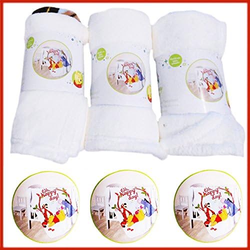 1* Baby Fleece Blanket Disney Winnie The Poo 100% Polyester Soft Toddler Fleece