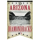 MLB Arizona Diamondbacks Premium Felt Banner 17-by-26