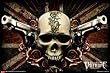 Bullet For My Valentine - Music Poster (Skull & Guns) (Size: 36" x 24")