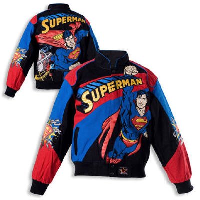  Superman Boys Twill Jacket