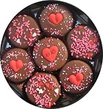 Chocolate Dipped Oreos Decorated with Hugs and Kisses 7 for Valentine's Day