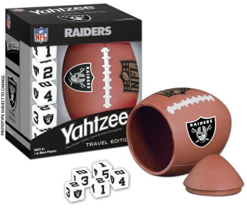 USAopoly Oakland Raiders Yahtzee
