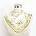 Satin Lightweight Olive Pottery Art on White - Silk Bandana 21 x 21 (Clearance)
