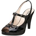 Mia Women's Deana Sling Back Peep Toe Heel