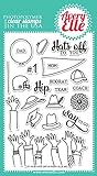 Avery Elle Clear Stamp - Hats Off