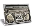GelaSkins Protective Skin for 15.4" PC and Mac Laptops - "Boombox II"