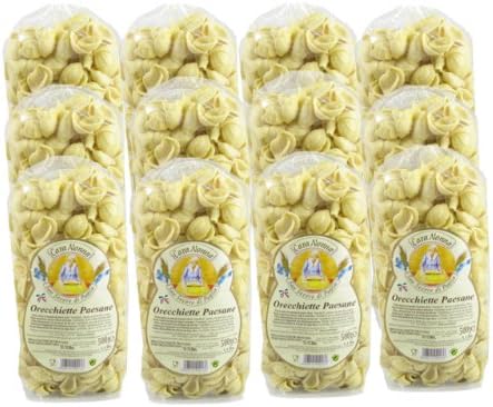 Cara Nonna Orecchiette (Little Ears) Paesane Pasta (Case of 12 Packages)