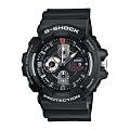 Casio - GAC-100-1AER - G-Shock - Montre Homme - Quartz Analogique - Cadran Noir - Bracelet R�sine Noir