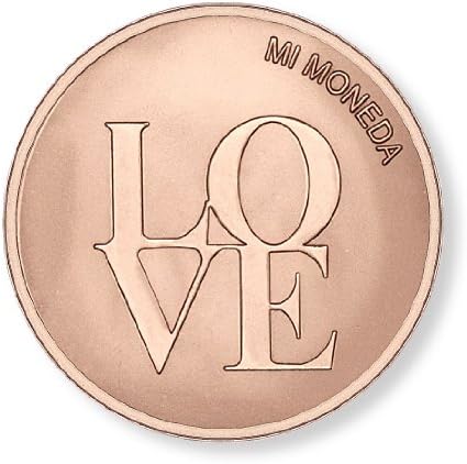 Authentic Mi Moneda Jewelry Coin Love & Dreamcatcher MON-LOV-03-M medium "Gift Boxed" Reversible