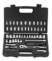 Stanley 92-809 MaxDrive 60-Piece 1/4 and 3/8-inch Standard and Metric Socket Set With Case