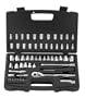 Stanley 92-809 MaxDrive 60-Piece 1/4 and 3/8-inch Standard and Metric Socket Set With Case