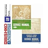 1971 CHEVY GMC PICKUP TRUCK VAN Shop Manual CD by Chevrolet