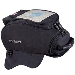 Cortech Super 14 Liter Casual Tank Bags - Magnetic - Black