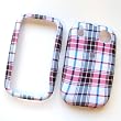 Palm Pre Sprint Rubberized Snap On Protector Hard Case Image Cover Pink Plaid