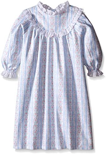 Lanz of Salsbury Little Girls' Toddler Girls Blue Novelty Gown, Blue, 2T
