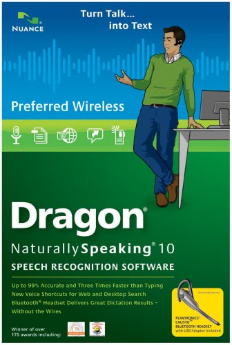 Dragon NaturallySpeaking Preferred Wireless 10.0