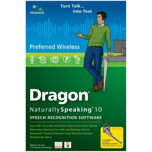 Dragon NaturallySpeaking Preferred Wireless 10.0