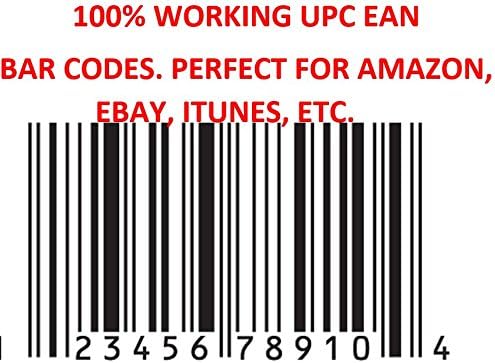 500 Working UPC EAN Codes for Amazon Ebay
