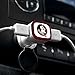 NCAA Florida State Seminoles Car Charger, White