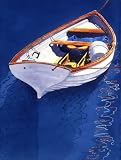 Dinghies by Pam Pahl 11-by-13-Inch Limited Edition misc-home-dcor on Waterproof Canvas - Set of 3